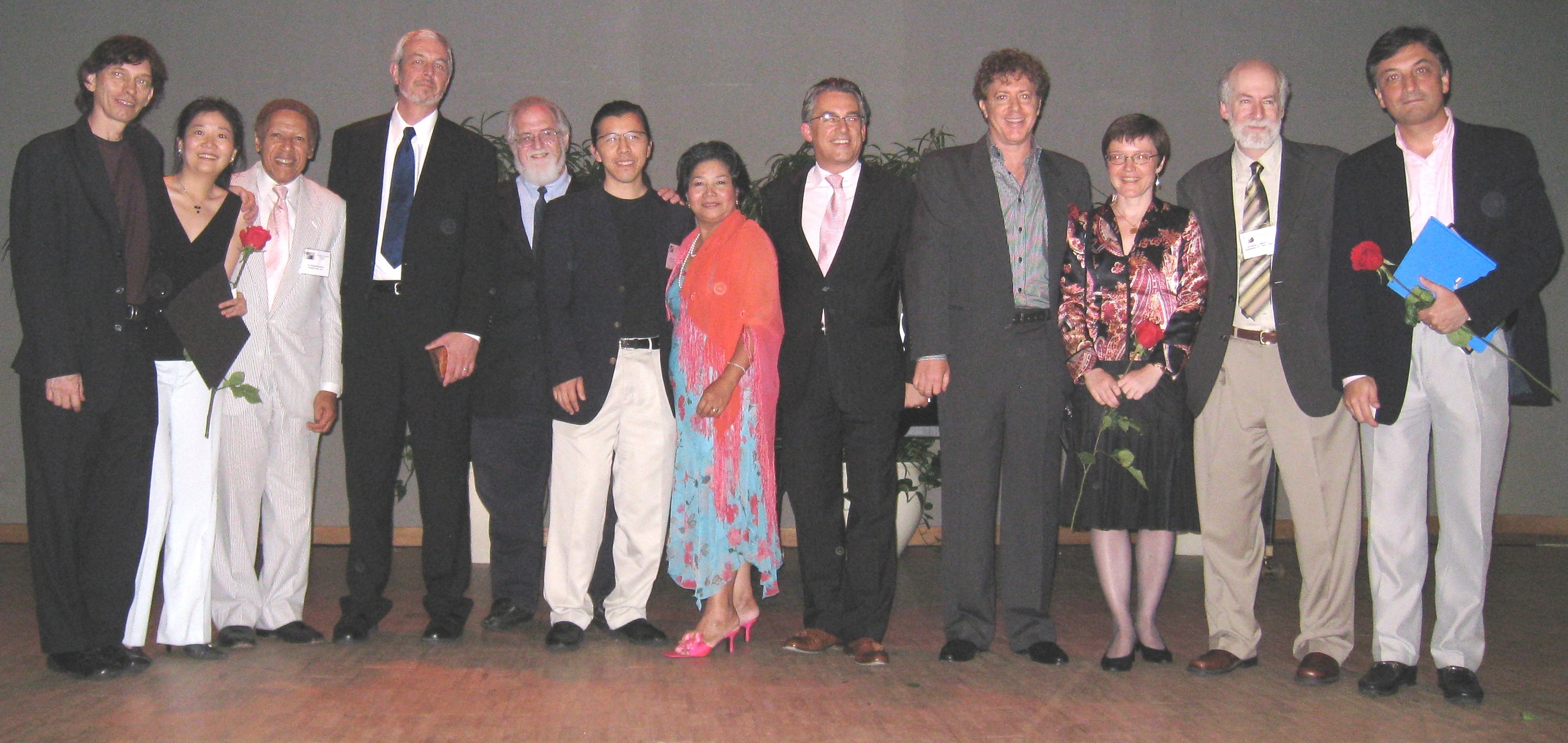Winners of the 2009 WIPAC Competition gathered together
